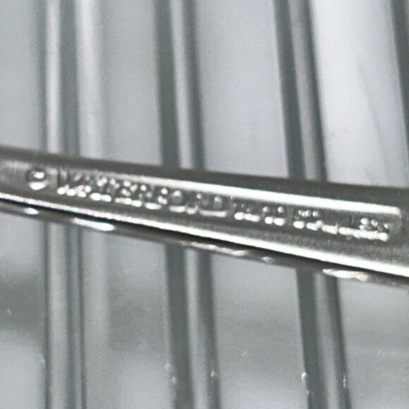 Waterford Ballet Ribbon Matte Stainless Flatware ONE (1) Teaspoon 6-1/4" - Picture 9 of 11